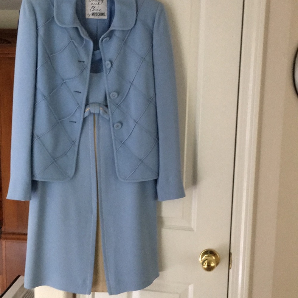 Moschino Cheap & Chic suit shift dress/ jacket 2